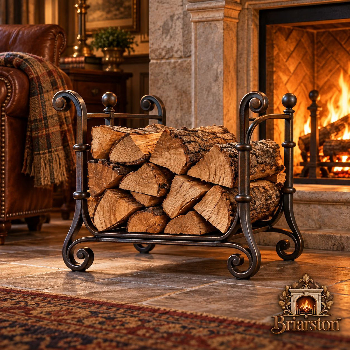 Briarston™ Fireplace Log Holder view 5