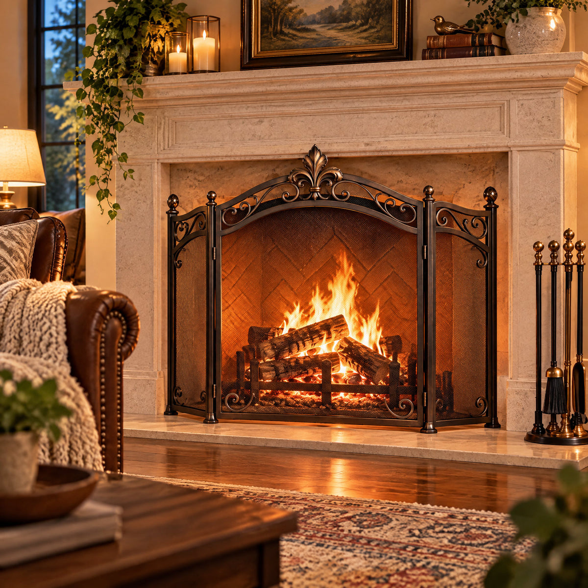 Briarston™ Fireplace Screen & Guard — view 3