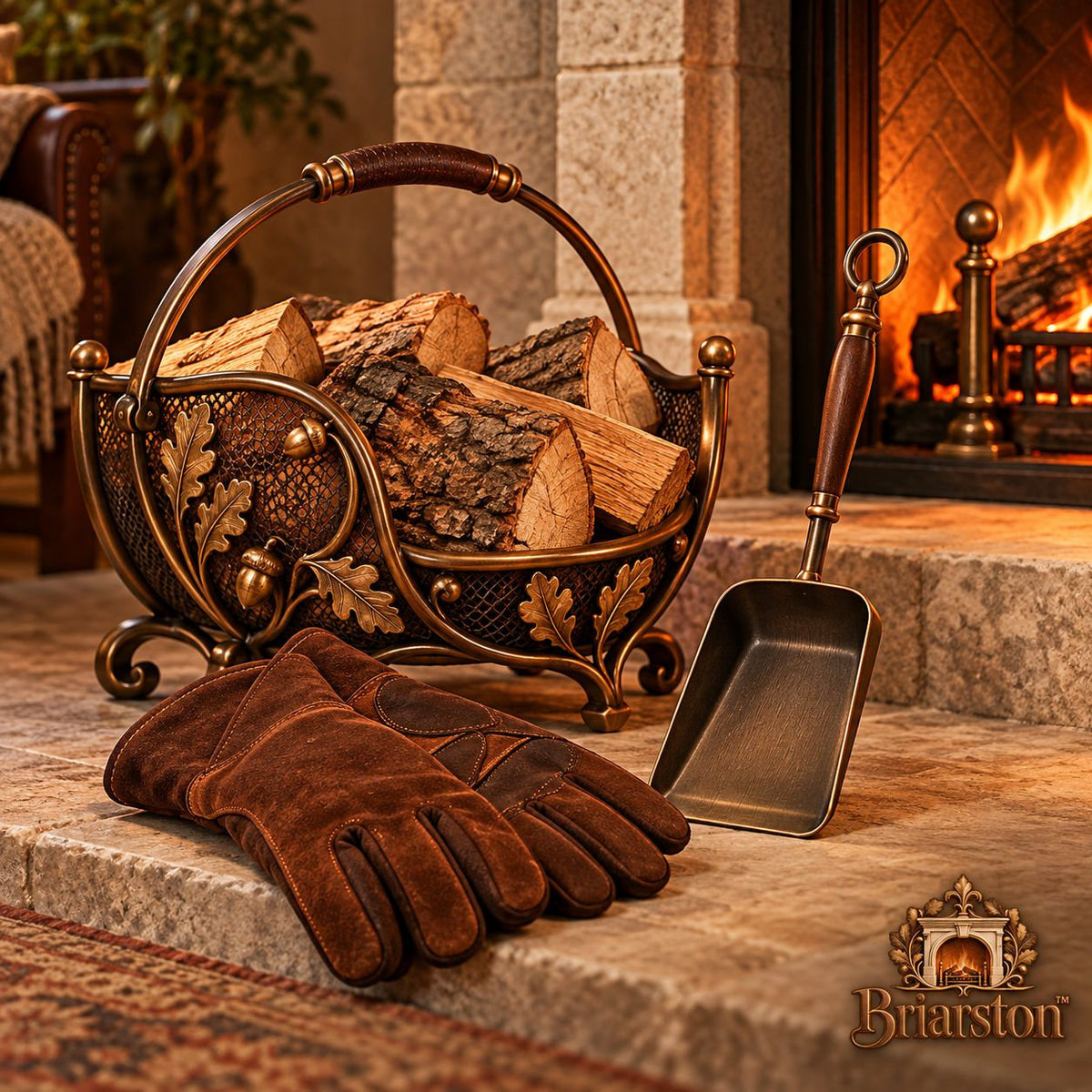 Briarston™ Fireplace Accessory Collection — view 2