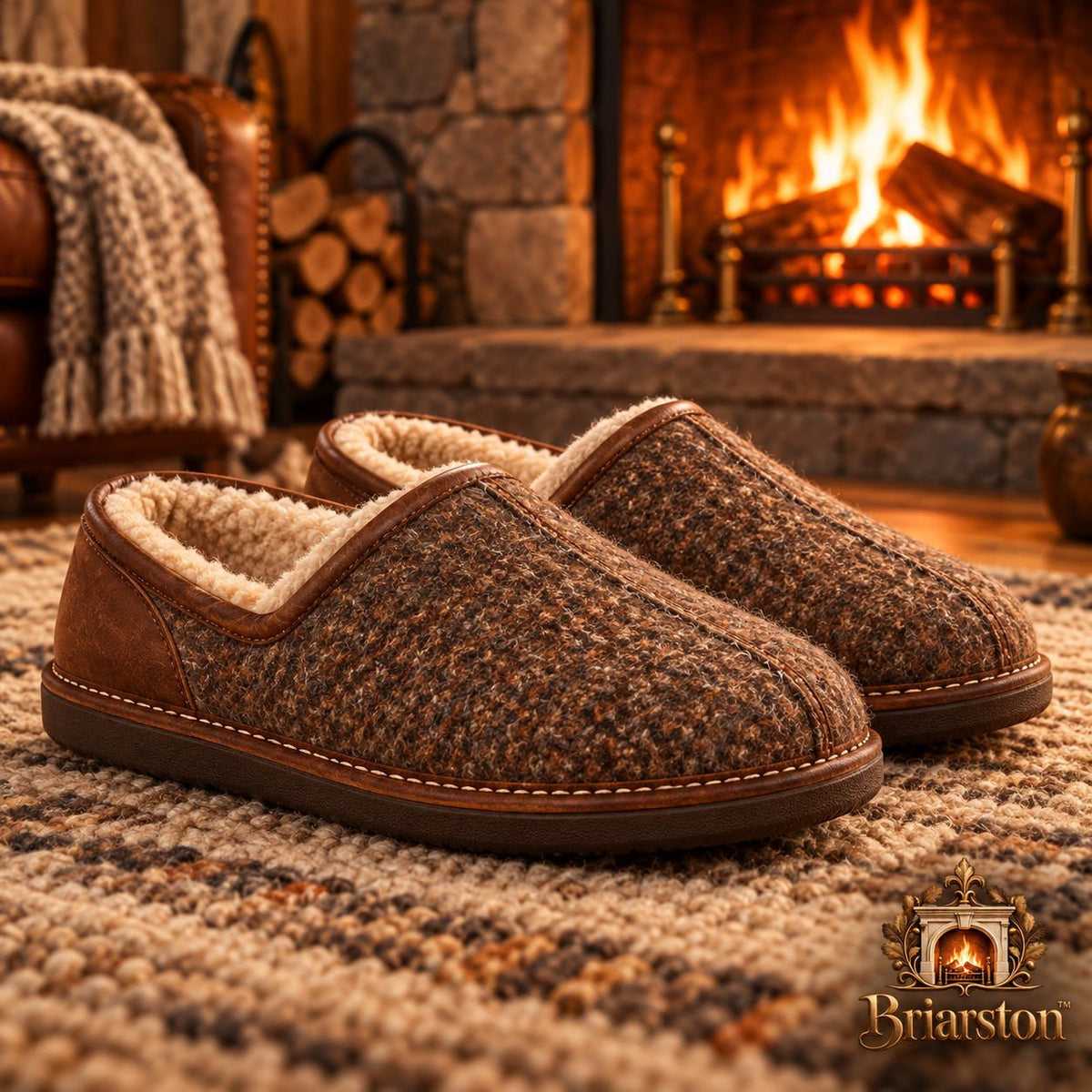 Briarston Warm Indoor Slippers image 2