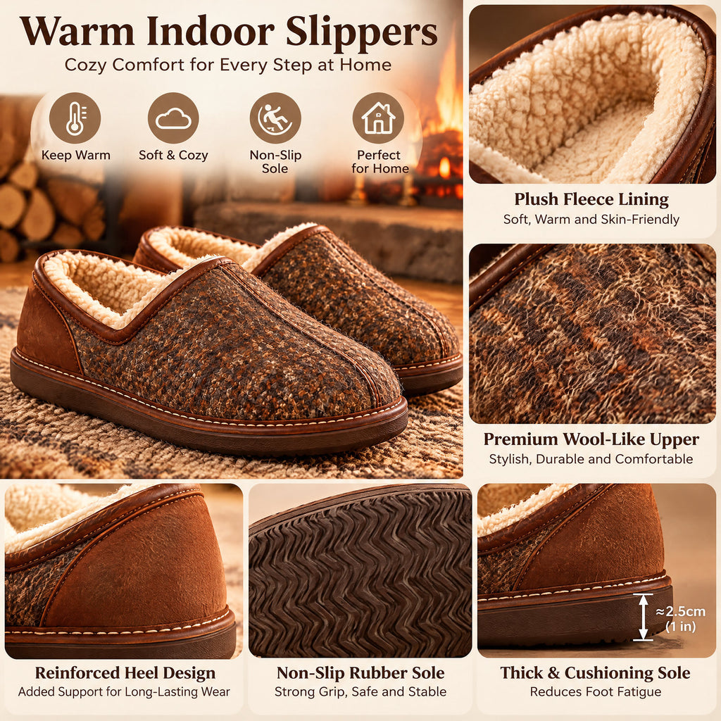 Briarston Warm Indoor Slippers image 4