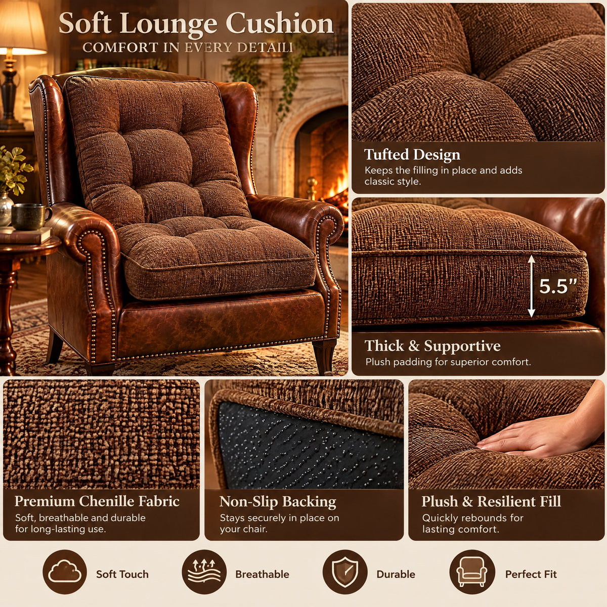 Briarston Soft Lounge Cushion image 4